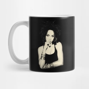 The Miseducation of Lauryn Hill Vintage Halftone Style Mug